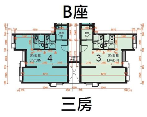 房間腳對門 兩層樓房子